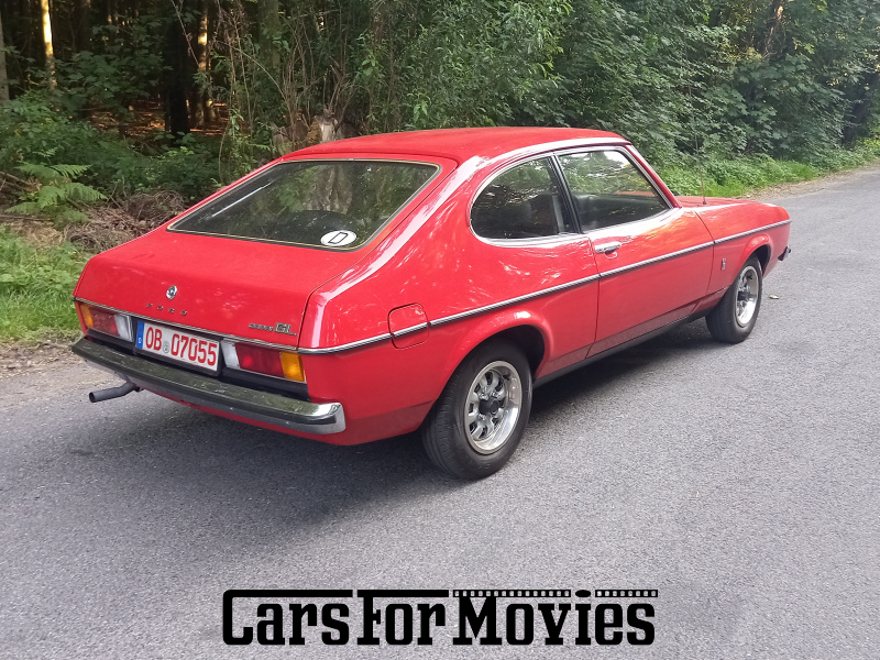 CarsForMovies | Ford-Werke GmbH Capri mk2 1977 Deutschland Rot Schwarz Zivilfahrzeug Coupe DE - Nordrhein-Westfalen 7687 