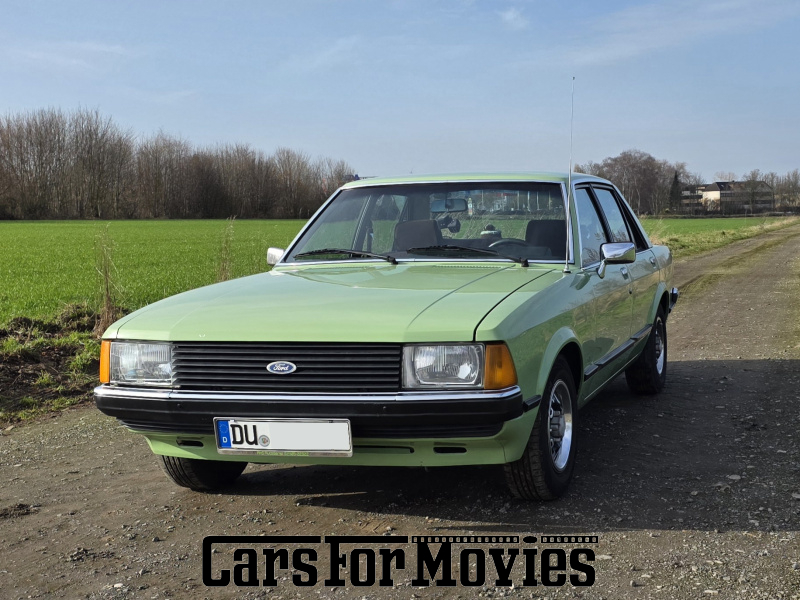 Ford-Werke GmbH Granada  1978 Deutschland Grün Braun Zivilfahrzeug Limousine DE - Nordrhein-Westfalen 7685 Anhängerkupplung ahk