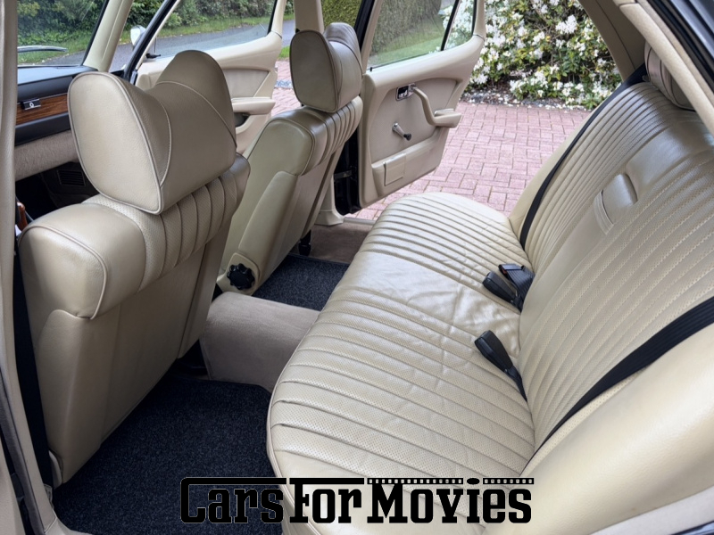 CarsForMovies | Mercedes Benz 350 SEL W116 1979 Deutschland Schwarz Beige Zivilfahrzeug Limousine DE - Nordrhein-Westfalen 7695 Schiebedach
