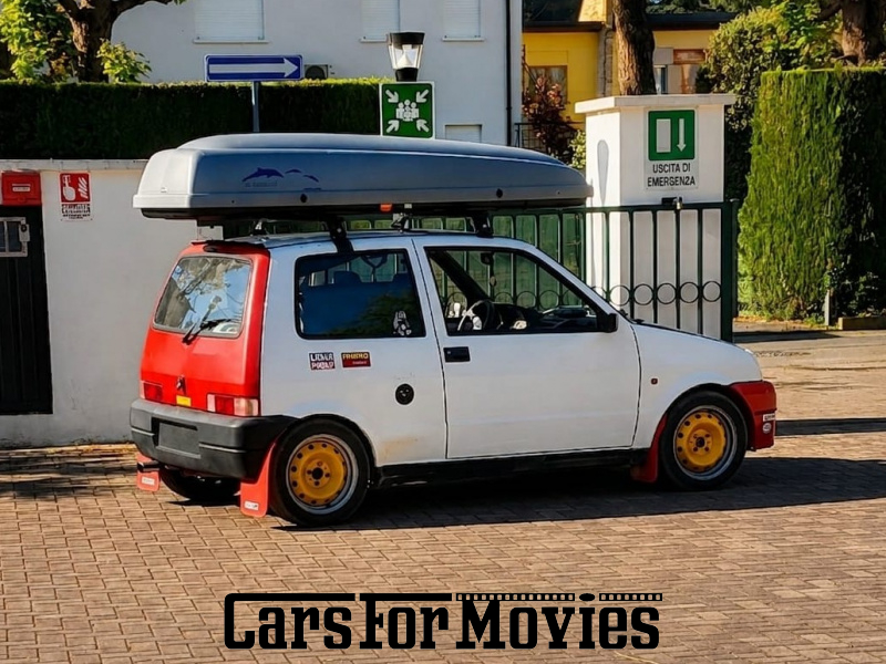CarsForMovies | Fiat Cinquecento Rallye 1993 Italien Weiß Rot Zivilfahrzeug Kleinwagen DE - Bayern 7699 tuning motorsport