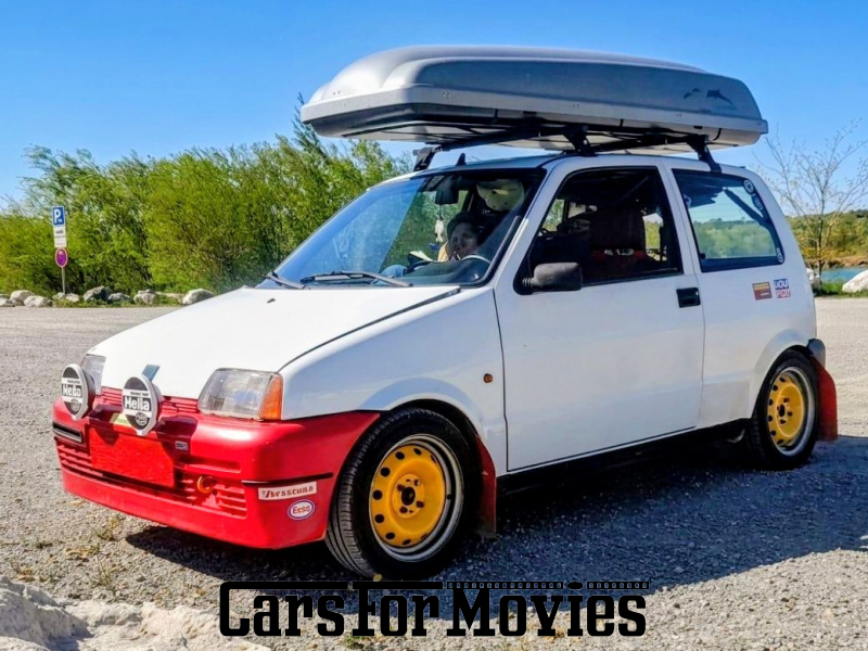 CarsForMovies | Fiat Cinquecento Rallye 1993 Italien Weiß Rot Zivilfahrzeug Kleinwagen DE - Bayern 7699 tuning motorsport