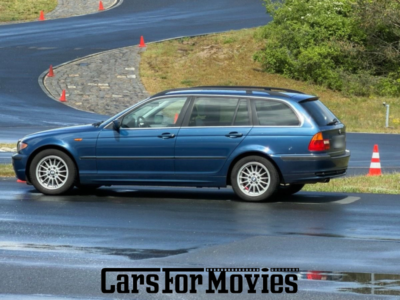 CarsForMovies | BMW 325i E46 2002 Deutschland Blau Grau Zivilfahrzeug Kombi DE - Berlin 7700 Schiebedach leder