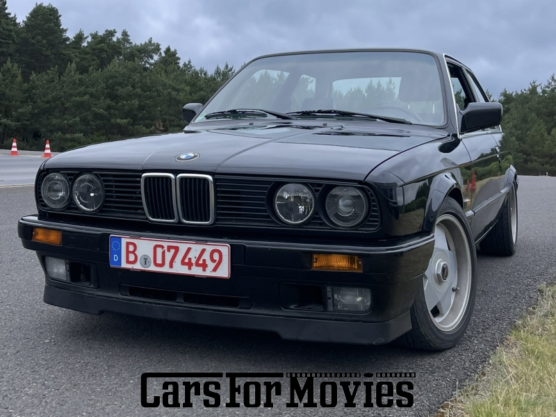 BMW E30  1988 Deutschland Schwarz Grau Zivilfahrzeug Coupe DE - Berlin 7701 3er