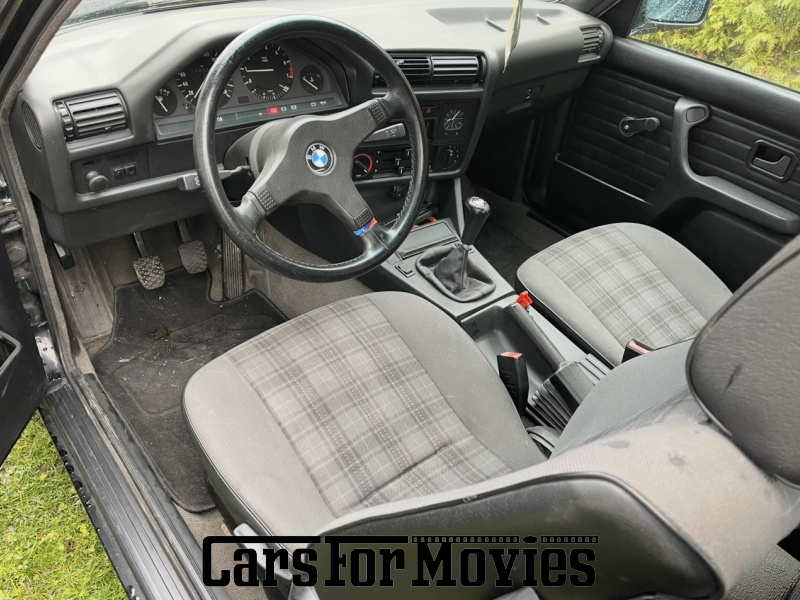 CarsForMovies | BMW E30  1988 Deutschland Schwarz Grau Zivilfahrzeug Coupe DE - Berlin 7701 3er