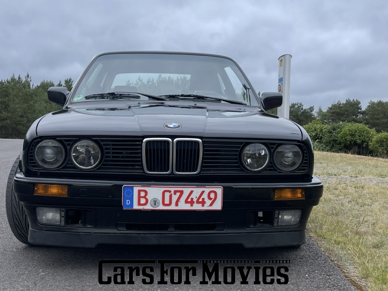CarsForMovies | BMW E30  1988 Deutschland Schwarz Grau Zivilfahrzeug Coupe DE - Berlin 7701 3er