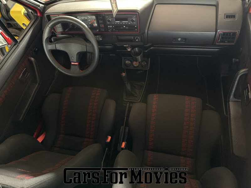 CarsForMovies | Volkswagen Golf 1 Cabrio G60 1993 Deutschland Rot Schwarz Zivilfahrzeug Cabrio DE - Sachsen-Anhalt 7705 
