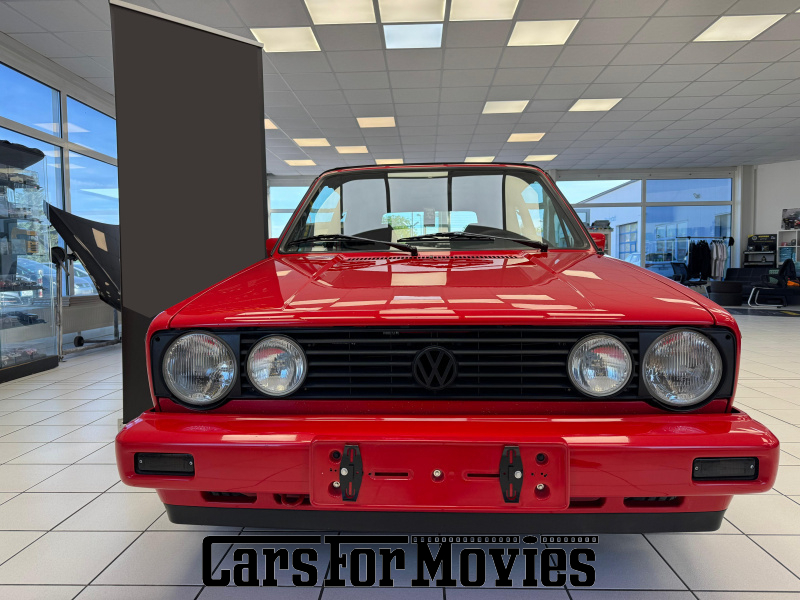 CarsForMovies | Volkswagen Golf 1 Cabrio G60 1993 Deutschland Rot Schwarz Zivilfahrzeug Cabrio DE - Sachsen-Anhalt 7705 