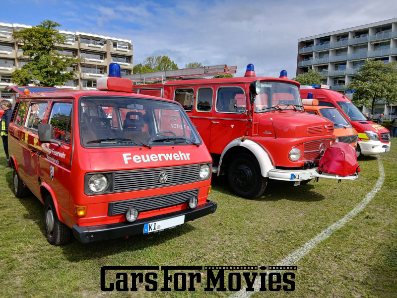Volkswagen Bus T3 1992 Deutschland Rot Braun Einsatzfahrzeug Feuerwehrfahrzeug West DE - Schleswig-Holstein 7707 