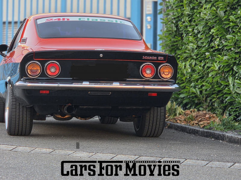CarsForMovies | Opel Manta A RC 1972 Deutschland Orange Schwarz Zivilfahrzeug Coupe CH - Schwyz 7712 tuning