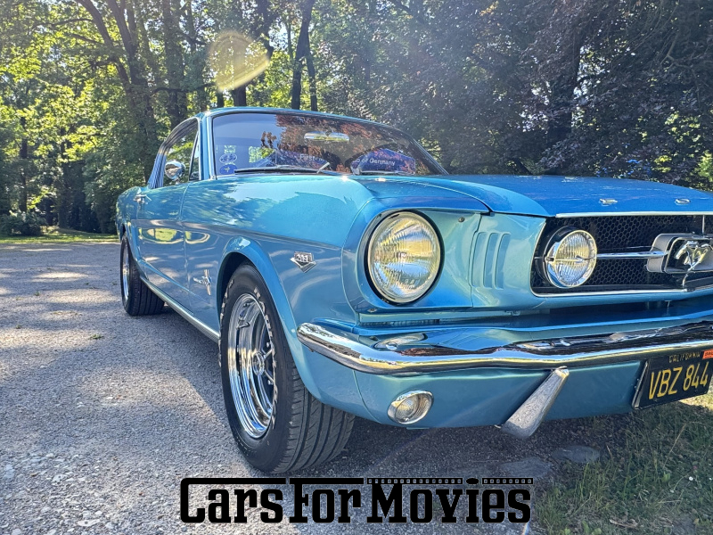 Ford Motor Company Mustang Fastback 2+2 HiPo K-Code 1965 USA Türkis Schwarz Zivilfahrzeug Muscle Car DE - Bayern 7714