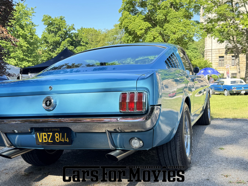 CarsForMovies | Ford Motor Company Mustang Fastback 2+2  HiPo K-Code  1965 USA Türkis Schwarz Zivilfahrzeug Muscle Car DE - Bayern 7714 