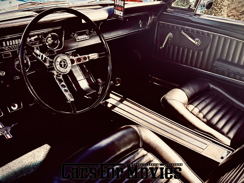 CarsForMovies | Ford Motor Company Mustang Fastback 2+2  HiPo K-Code  1965 USA Türkis Schwarz Zivilfahrzeug Muscle Car DE - Bayern 7714 