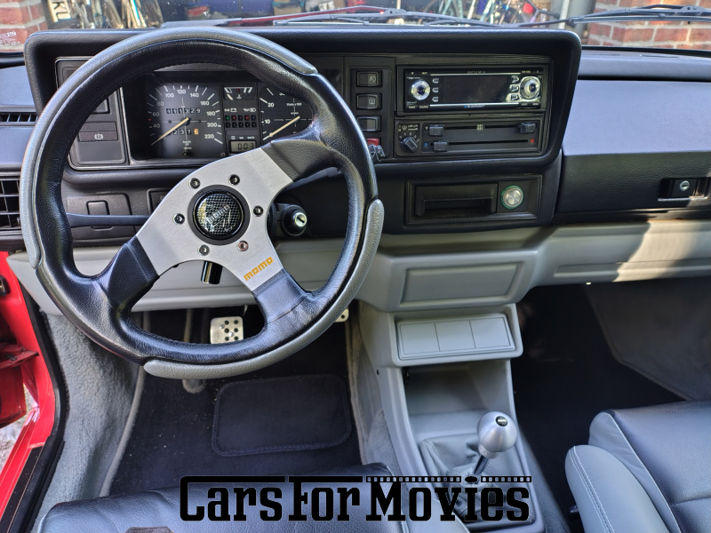 CarsForMovies | Volkswagen Golf 1 Cabrio  1992 Deutschland Rot Grau Zivilfahrzeug Cabrio DE - Brandenburg 7713 