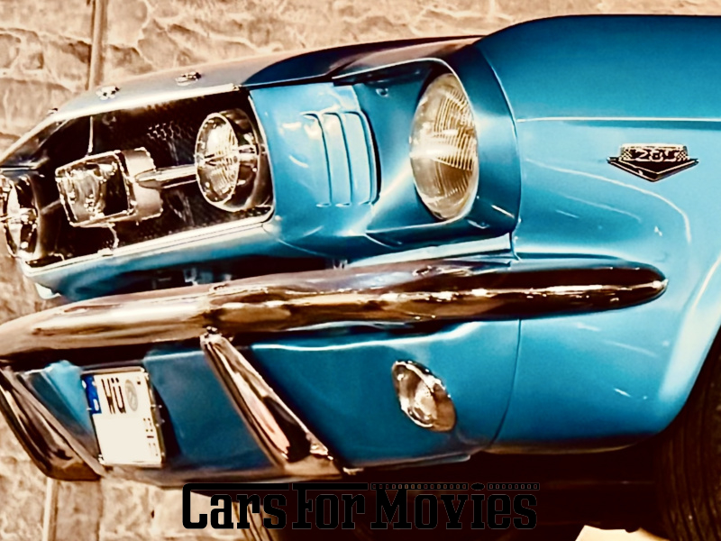 CarsForMovies | Ford Motor Company Mustang Fastback 2+2  HiPo K-Code  1965 USA Türkis Schwarz Zivilfahrzeug Muscle Car DE - Bayern 7714 