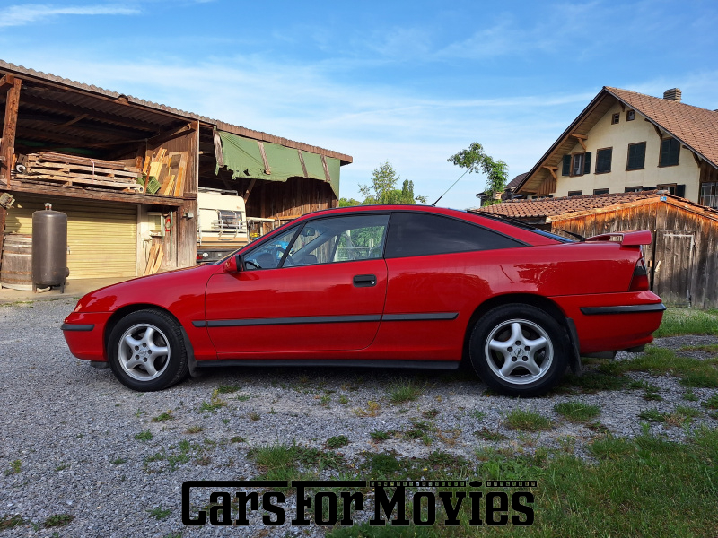 CarsForMovies | Opel Calibra A 25i V6 1994 Deutschland Rot Beige Zivilfahrzeug Limousine CH - Bern 7718 
