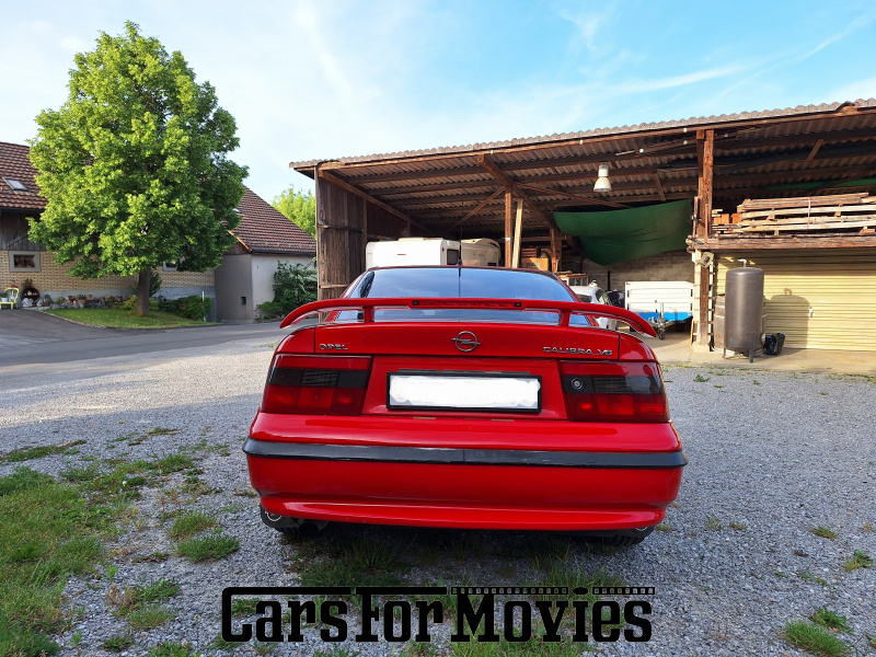 CarsForMovies | Opel Calibra A 25i V6 1994 Deutschland Rot Beige Zivilfahrzeug Limousine CH - Bern 7718 