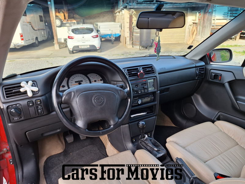 CarsForMovies | Opel Calibra A 25i V6 1994 Deutschland Rot Beige Zivilfahrzeug Limousine CH - Bern 7718 