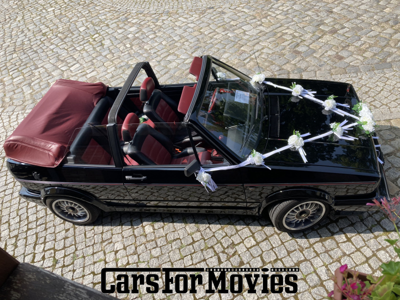 CarsForMovies | Volkswagen Golf 1 155 1995 Deutschland Schwarz Rot Nutzfahrzeug Cabrio DE - Brandenburg 7720 
