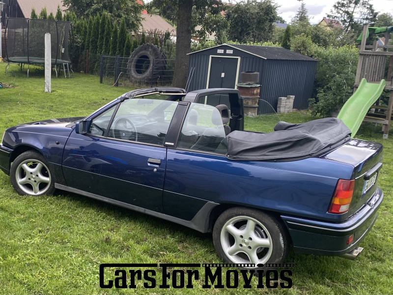 CarsForMovies | Opel Kadett E 1992 Deutschland Blau Grau Zivilfahrzeug Cabrio DE - Mecklenburg-Vorpommern 7721 