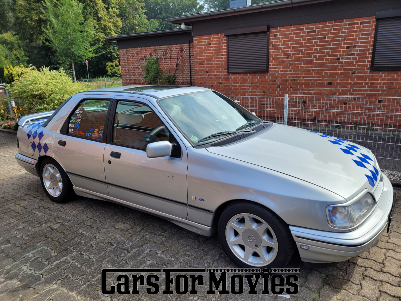 CarsForMovies | Ford-Werke GmbH Sierra 1992 Deutschland Silber Blau Zivilfahrzeug Limousine DE - Schleswig-Holstein 7726 Schiebedach tuning