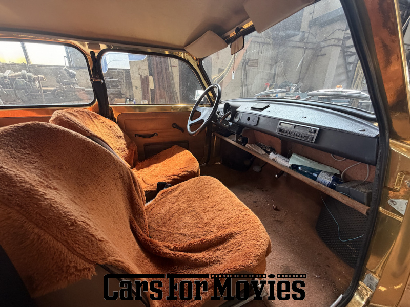 CarsForMovies | Trabant 601 Deluxe 1975 DDR Gold Braun Zivilfahrzeug Kleinwagen DE - Berlin 7724 trabi filmauto showcar