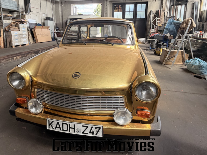 CarsForMovies | Trabant 601 Deluxe 1975 DDR Gold Braun Zivilfahrzeug Kleinwagen DE - Berlin 7724 trabi filmauto showcar