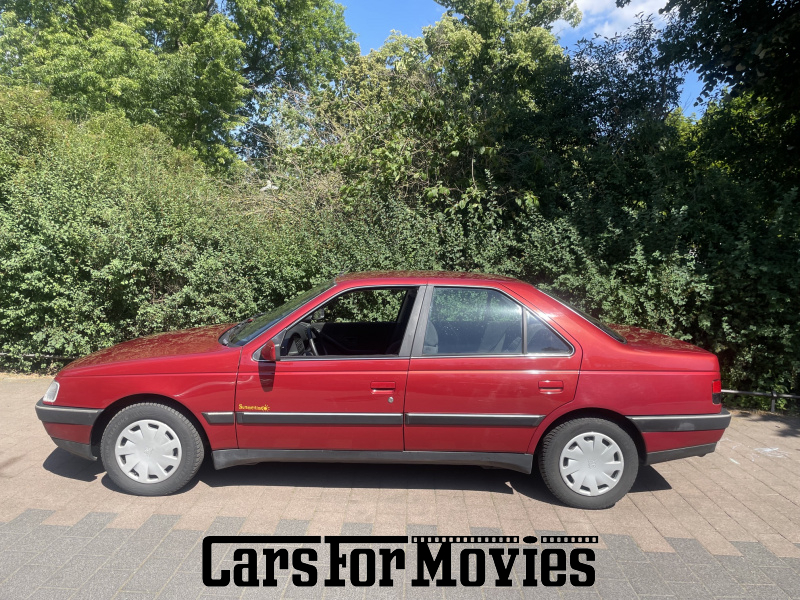 CarsForMovies | Peugeot 405 Sondermodell Summertime 1994 Frankreich Rot Schwarz Zivilfahrzeug Limousine DE - Berlin 7746 