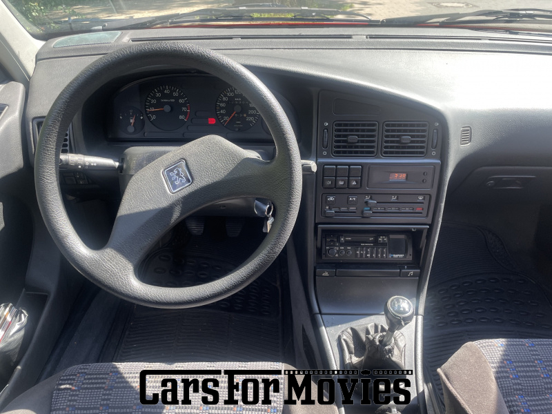 CarsForMovies | Peugeot 405 Sondermodell Summertime 1994 Frankreich Rot Schwarz Zivilfahrzeug Limousine DE - Berlin 7746 