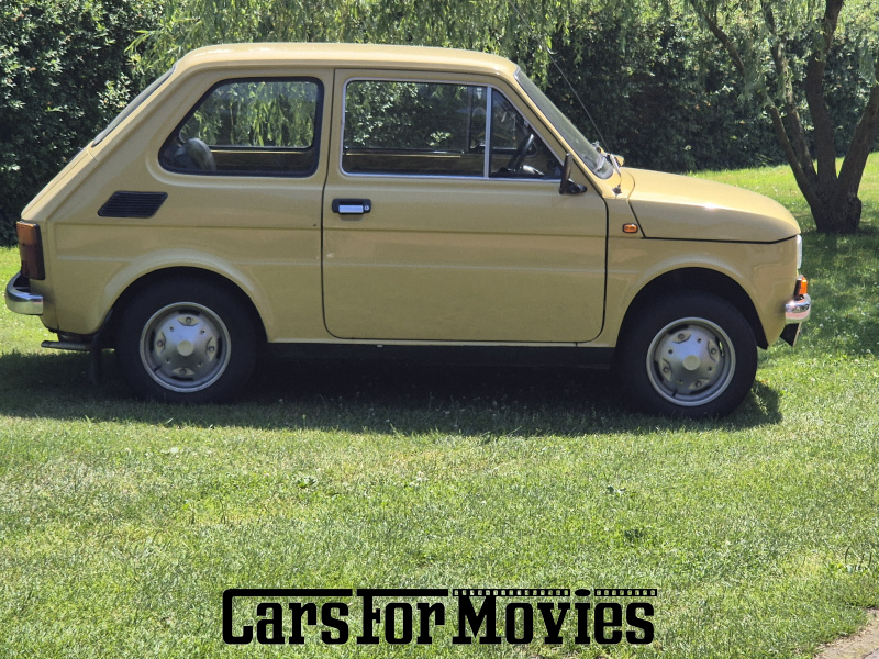 CarsForMovies | Fiat 126p  1979 Italien Gelb Schwarz Zivilfahrzeug Kleinwagen DE - Niedersachsen 7744 