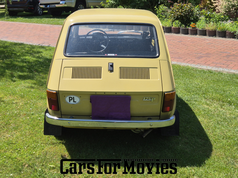 CarsForMovies | Fiat 126p  1979 Italien Gelb Schwarz Zivilfahrzeug Kleinwagen DE - Niedersachsen 7744 