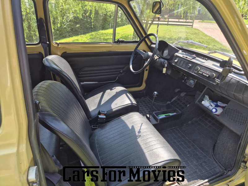CarsForMovies | Fiat 126p  1979 Italien Gelb Schwarz Zivilfahrzeug Kleinwagen DE - Niedersachsen 7744 