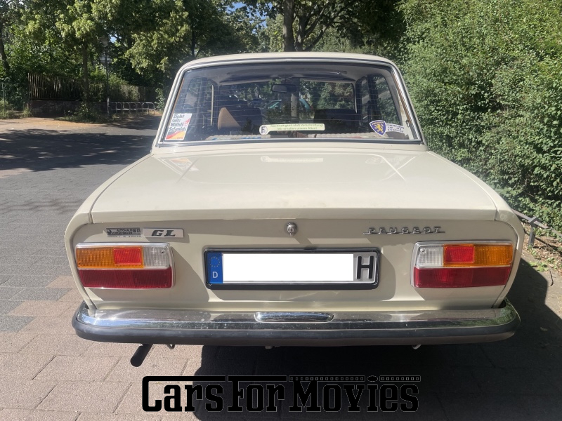 CarsForMovies | Peugeot 304 1977 Frankreich Weiß Braun Zivilfahrzeug Limousine DE - Berlin 7745 