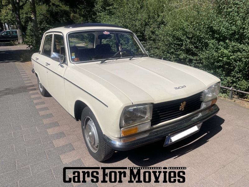 CarsForMovies | Peugeot 304 1977 Frankreich Weiß Braun Zivilfahrzeug Limousine DE - Berlin 7745 