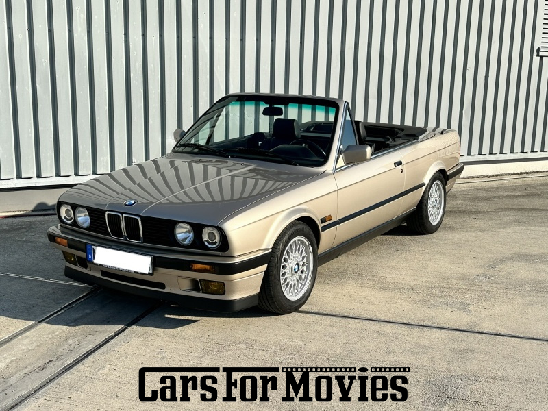 CarsForMovies | BMW 325i Cabrio 1992 Deutschland Beige Schwarz Zivilfahrzeug Cabrio DE - Bayern 7750 Cabrio
BMW E30