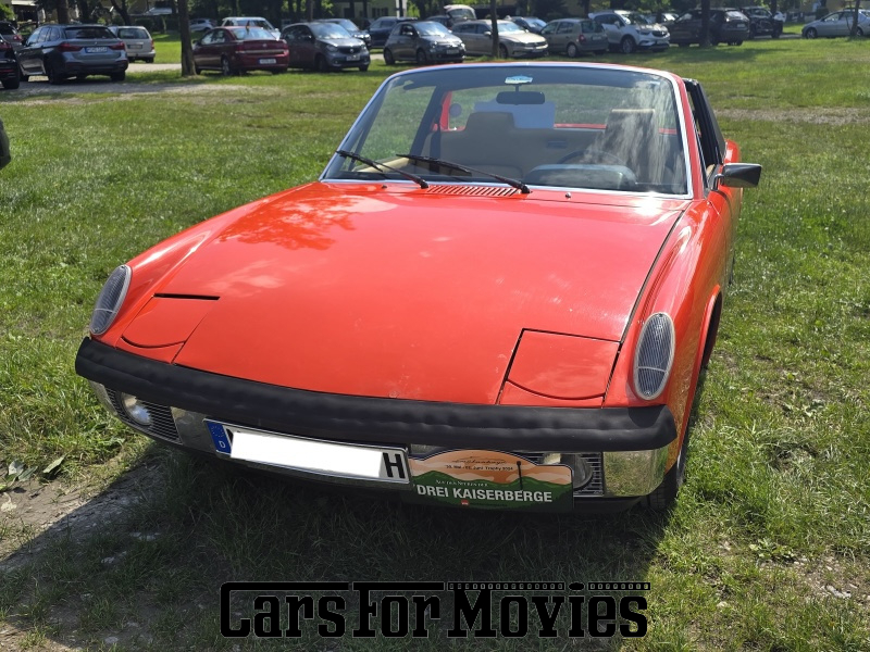 Porsche 914 Targa 1970 Deutschland Orange Beige Zivilfahrzeug Coupe DE - Bayern 7753 