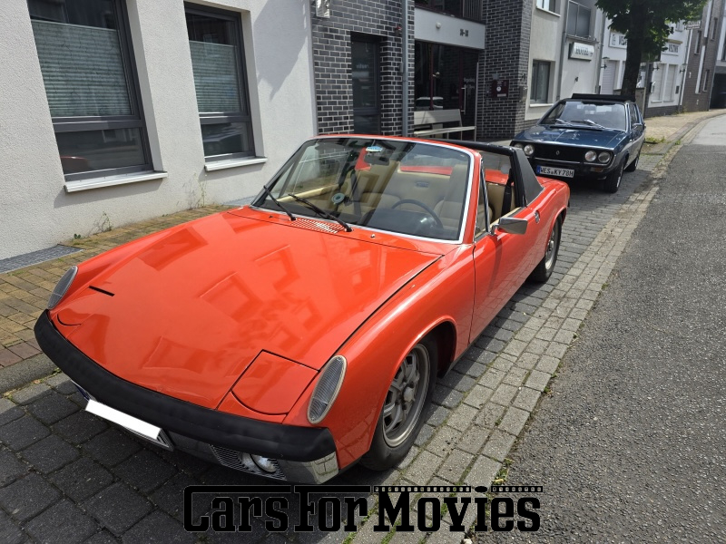 CarsForMovies | Porsche 914 Targa 1970 Deutschland Orange Beige Zivilfahrzeug Coupe DE - Bayern 7753 