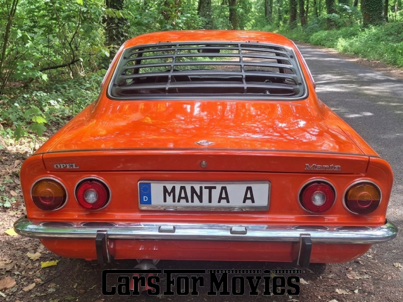 CarsForMovies | Opel Manta A 1973 Deutschland Rot Schwarz Zivilfahrzeug Coupe DE - Nordrhein-Westfalen 7755 