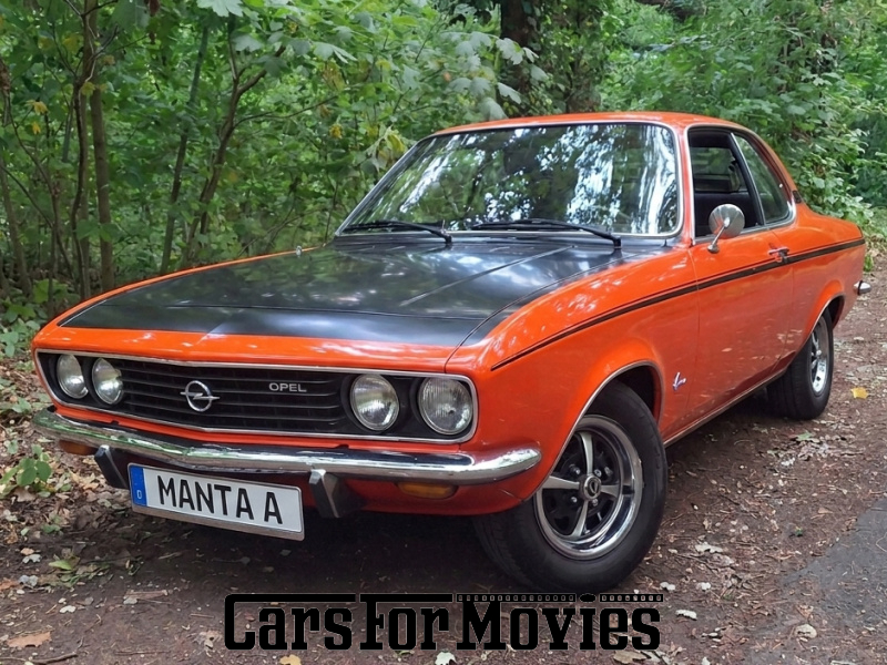 CarsForMovies | Opel Manta A 1973 Deutschland Rot Schwarz Zivilfahrzeug Coupe DE - Nordrhein-Westfalen 7755 