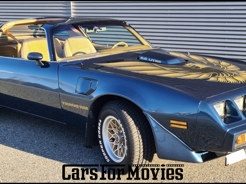 CarsForMovies | Pontiac Firebird TransAm 1979 USA Blau Braun Zivilfahrzeug Muscle Car CH - Zürich 7757 