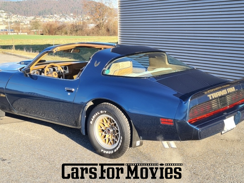 CarsForMovies | Pontiac Firebird TransAm 1979 USA Blau Braun Zivilfahrzeug Muscle Car CH - Zürich 7757 
