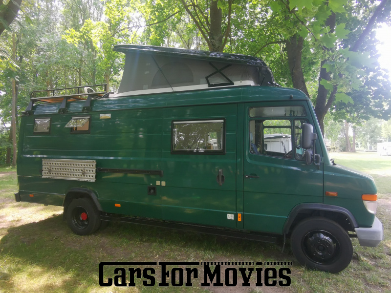 CarsForMovies | Mercedes Benz Vario 814D 2003 Deutschland Grün Weiß Zivilfahrzeug Wohnmobil DE - Berlin 7766 