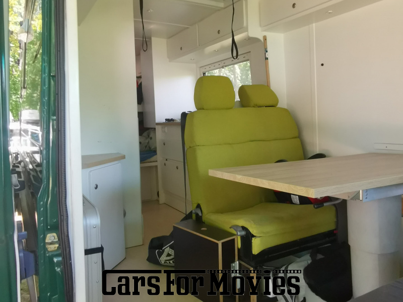 CarsForMovies | Mercedes Benz Vario 814D 2003 Deutschland Grün Weiß Zivilfahrzeug Wohnmobil DE - Berlin 7766 