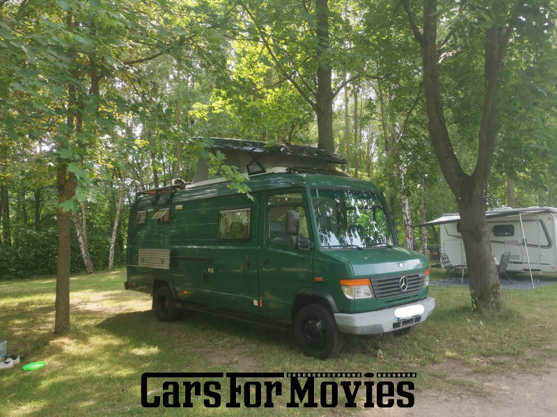 CarsForMovies | Mercedes Benz Vario 814D 2003 Deutschland Grün Weiß Zivilfahrzeug Wohnmobil DE - Berlin 7766 