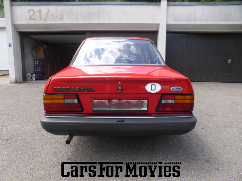 CarsForMovies | Ford-Werke GmbH Orion 1.6 D CL 1987 Deutschland Rot Grau Zivilfahrzeug Limousine DE - Baden-Württemberg 7767 
