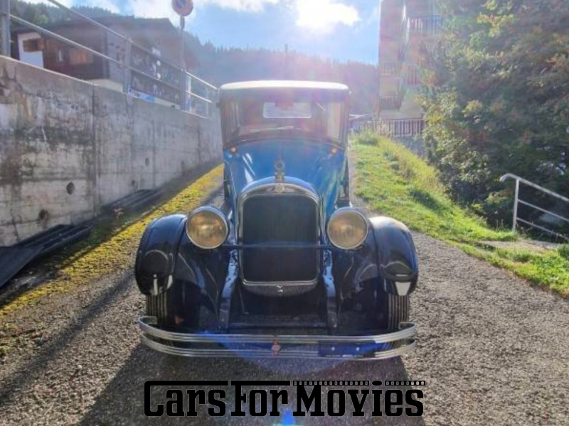 CarsForMovies | Studebaker Dictator 4 Sedan 1928 USA Blau Blau Zivilfahrzeug Limousine CH - Wallis 7772 Schweiz