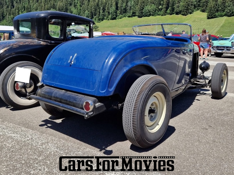 CarsForMovies | Ford Motor Company Roadster Hot Rod 1932 USA Blau Braun Zivilfahrzeug Cabrio CH - Solothurn 7771 Schweiz
Hot Rod
Filmautos