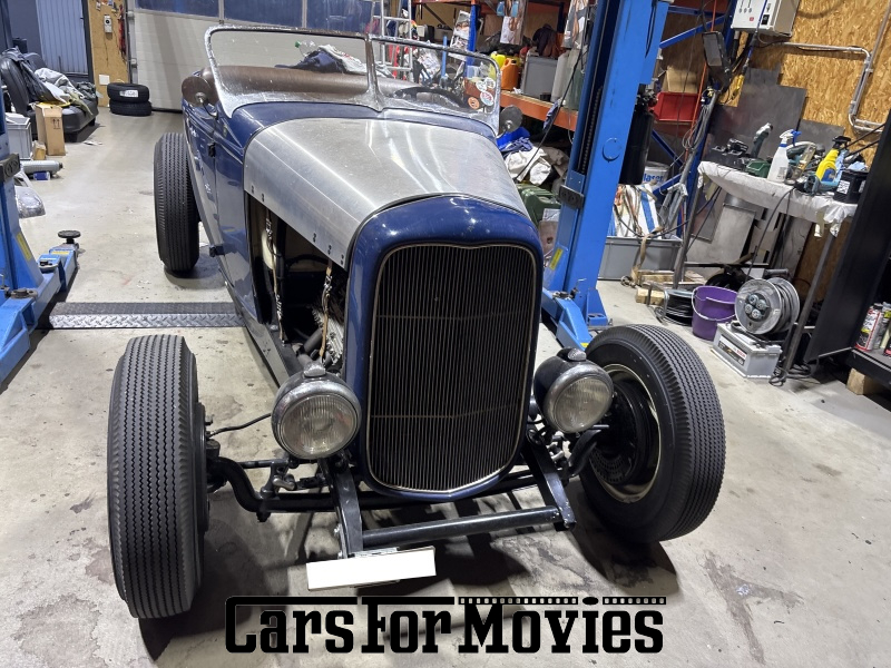 CarsForMovies | Ford Motor Company Roadster Hot Rod 1932 USA Blau Braun Zivilfahrzeug Cabrio CH - Solothurn 7771 Schweiz
Hot Rod
Filmautos