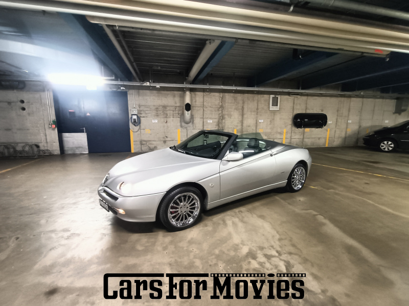 CarsForMovies | Alfa Romeo Spider 916 2000 Italien Silber Schwarz Zivilfahrzeug Cabrio CH - Solothurn 7774 Schweiz
Youngtimer
Filmfahrzeuge Schweiz