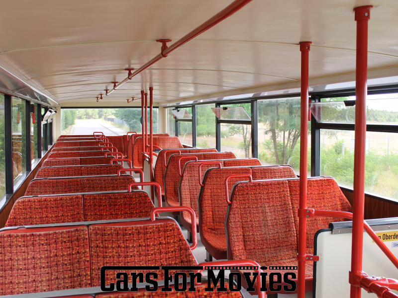 CarsForMovies | MAN SD 202 Doppeldecker 1990 Deutschland Beige Rot Nutzfahrzeug Bus DE - Berlin 7780 MAN Doppeldeckerbus, Berlin, Oldtimer, BVG Bus, Berlin Bus