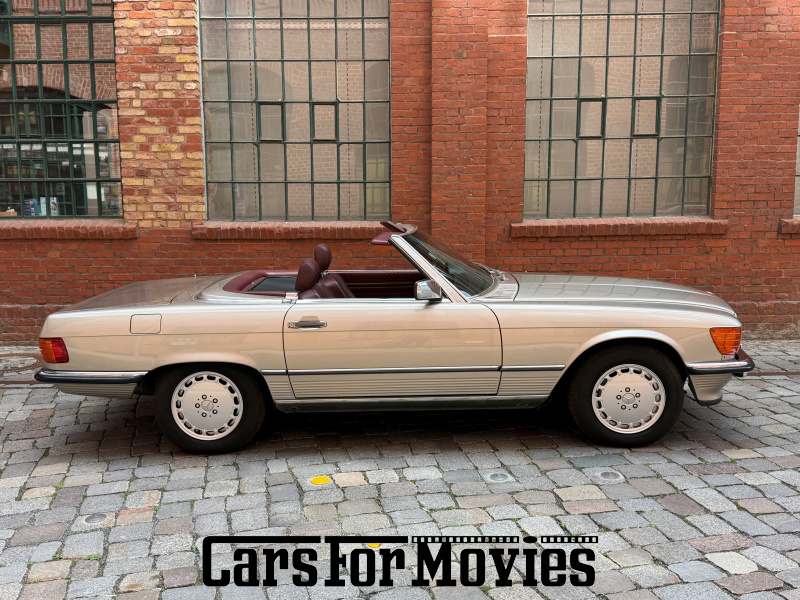 Mercedes Benz R107 560 SL 1988 Deutschland Silber Rot Zivilfahrzeug Cabrio DE - Berlin 7790 